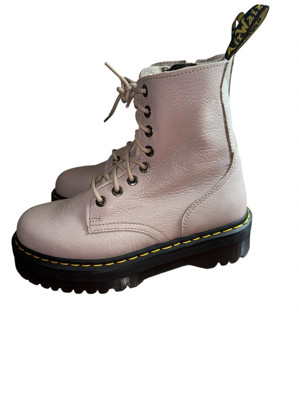 New Dr. Martens JADON III BOOT PISA LEATHER PLATFORMS. Size Women’s 9